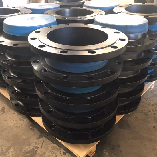 Cina Flangia per tubo in acciaio forgiato ANSI/DIN/GOST/En RF FF A105 304L 316L con collo saldato/slip on/cieca Produttori