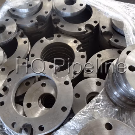 Flange per tubi RF FF con base a piastra slip-on cieca con collo di saldatura in acciaio inossidabile al carbonio forgiato